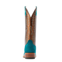 Ariat Women's Boots - Futurity Boon Western - Ancient Turquoise Roughout