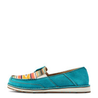 Ariat Women's Casuals - Cruiser - Teal Suede / Turquoise Serape Ariat Women's Casuals - Cruiser - Teal Suede / Turquoise Serape