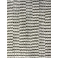 Rockmount Ranch Wear Men's Shirt - Pima Cotton Herringbone Western - Black / White