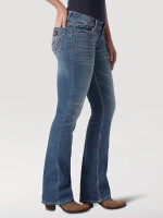 Wrangler Women's Jeans - Mid Rise - Essential Denim / Boot Cut Wrangler Women's Jeans - Mid Rise - Essential Denim / Boot Cut