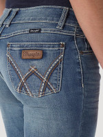 Wrangler Women's Jeans - Mid Rise - Essential Denim / Boot Cut Wrangler Women's Jeans - Mid Rise - Essential Denim / Boot Cut
