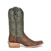Corral Men's Boots - Python - Light Brown / Dark Green