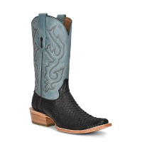 Corral Men's Boots - Python / Cowhide - Black / Blue