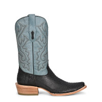 Corral Men's Boots - Python / Cowhide - Black / Blue