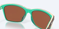 Costa Sunglasses - Anna - Shiny Retro Tortoise / Cream / Mint - Copper 580P Costa Sunglasses - Anna - Shiny Retro Tortoise / Cream / Mint - Copper 580P