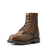 Ariat Men's Work Boots - WorkHog 8" H2O CT - Oily Distressed Brown Ariat Men's Work Boots - WorkHog 8" H2O CT - Oily Distressed Brown