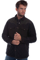 Scully Men's Jacket - Quilted - Yellowstone Series Attire - Black Scully Men's Jacket - Quilted - Yellowstone Series Attire - Black
