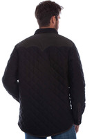 Scully Men's Jacket - Quilted - Yellowstone Series Attire - Black Scully Men's Jacket - Quilted - Yellowstone Series Attire - Black