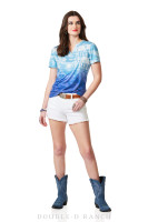 Double D Ranchwear Women’s Shirt - The Blue Planet 