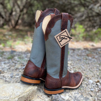 Fenoglio Men's Boots - Bison / Viper Snake Cloth