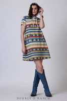 Double D Ranchwear Women’s Dress - Cow Champ