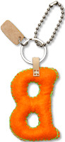 Consuela Accessories - Letter Charm - B - Orange