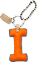 Consuela Accessories - Letter Charm - I - Orange
