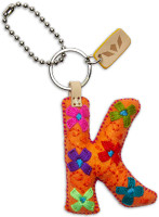 Consuela Accessories - Letter Charm - K - Orange