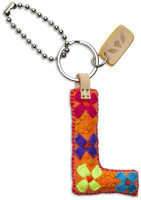 Consuela Accessories - Letter Charm - L - Orange