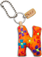 Consuela Accessories - Letter Charm - N - Orange