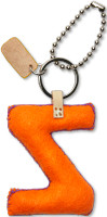 Consuela Accessories - Letter Charm - Z - Orange