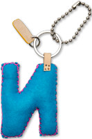 Consuela Accessories - Letter Charm - N - Turquoise
