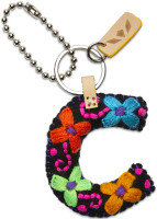 Consuela Accessories - Letter Charm - C - Black