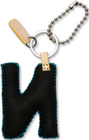Consuela Accessories - Letter Charm - N - Black
