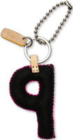 Consuela Accessories - Letter Charm - P - Black
