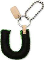 Consuela Accessories - Letter Charm - U - Black