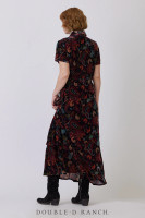 Double D Ranchwear Women’s Dress - Midnight Garden Double D Ranchwear Women’s Dress - Midnight Garden