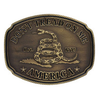 Montana Silversmith Accessories - American Gadsden Don't Tread on Me Heritage Attitude Buckle Montana Silversmith Accessories - American Gadsden Don't Tread on Me Heritage Attitude Buckle