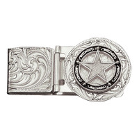 Montana Silversmith Accessories - Star Concho Hinged Money Clip Montana Silversmith Accessories - Star Concho Hinged Money Clip