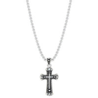 Montana Silversmith Accessories - Flourished King Cross Necklace Montana Silversmith Accessories - Flourished King Cross Necklace