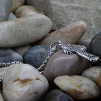 Montana Silversmith Accessories - Flourished King Cross Necklace Montana Silversmith Accessories - Flourished King Cross Necklace