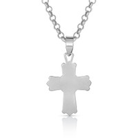 Montana Silversmith Accessories - At the Center of Faith Cross Necklace Montana Silversmith Accessories - At the Center of Faith Cross Necklace