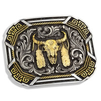 Montana Silversmith Accessories - Southwestern Flair Buffalo Skull Attitude Buckle Montana Silversmith Accessories - Southwestern Flair Buffalo Skull Attitude Buckle