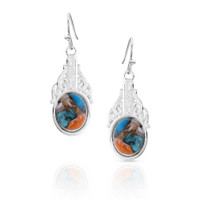 Montana Silversmith Accessories - Mountain Glacier Stone Cascade Earrings Montana Silversmith Accessories - Mountain Glacier Stone Cascade Earrings