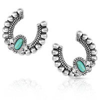 Montana Silversmith Accessories - Lucky Roads Turquoise Earrings Montana Silversmith Accessories - Lucky Roads Turquoise Earrings