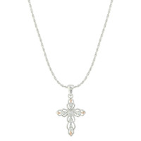 Montana Silversmith Accessories - Against the Light Cross Necklace Montana Silversmith Accessories - Against the Light Cross Necklace