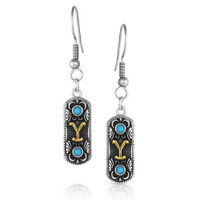 Montana Silversmith Accessories - Yellowstone Turquoise Earrings Montana Silversmith Accessories - Yellowstone Turquoise Earrings