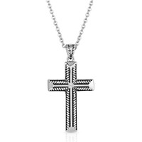 Montana Silversmith Accessories - Amplified Faith Cross Necklace Montana Silversmith Accessories - Amplified Faith Cross Necklace