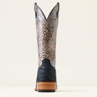 Ariat Women's Boots - Futurity Boon / Navy Sueded Caiman Ariat Women's Boots - Futurity Boon / Navy Sueded Caiman