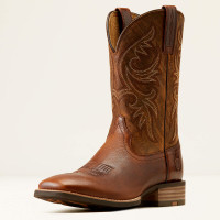 Ariat Men's Boots - Slingshot Cowboy - Beasty Brown / Rugged Tan