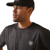 Ariat Men's Shirt - Charger Proud Shield Grey T-Shirt Ariat Men's Shirt - Charger Proud Shield Grey T-Shirt