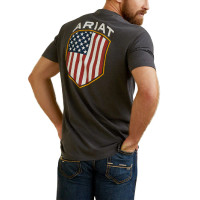 Ariat Men's Shirt - Patriot Charcoal Ariat Men's Shirt - Patriot Charcoal