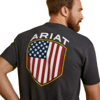 Ariat Men's Shirt - Patriot Charcoal Ariat Men's Shirt - Patriot Charcoal