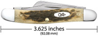 Case Knives Accessories - Medium Stockman / Amber Bone Case Knives Accessories - Medium Stockman / Amber Bone