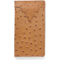 Leegin / Brighton Men's Accessories - Ostrich Print Checkbook Leegin / Brighton Men's Accessories - Ostrich Print Checkbook