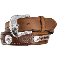 Leegin / Brighten Men's Accessories - Tony Lama Duke Belt / Brown Leegin / Brighten Men's Accessories - Tony Lama Duke Belt / Brown