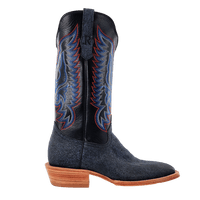 R Watson Men's Boots - Midnight Blue Cape Buffalo / Blue Sinatra Cowhide R Watson Men's Boots - Midnight Blue Cape Buffalo / Blue Sinatra Cowhide