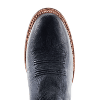 R Watson Men's Boots - Black Smooth Ostrich / Black Sinatra Cowhide R Watson Men's Boots - Black Smooth Ostrich / Black Sinatra Cowhide