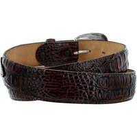 Leegin / Brighten Men's Accessories - Tony Lama Caiman Belt - Chocolate Leegin / Brighten Men's Accessories - Tony Lama Caiman Belt - Chocolate