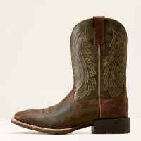 Ariat Men's Boots - Sport Big Country - Mahogany Elephant Print / Forest Green Ariat Men's Boots - Sport Big Country - Mahogany Elephant Print / Forest Green